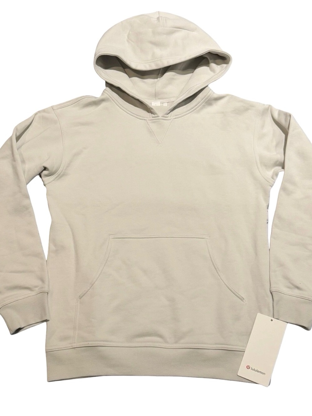NWT Lululemon Women’s All Yours Hoodie Terry Pullover Size 6 Vapor Grey - Picture 2 of 11
